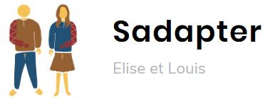 Sadapter – Elise et Louis